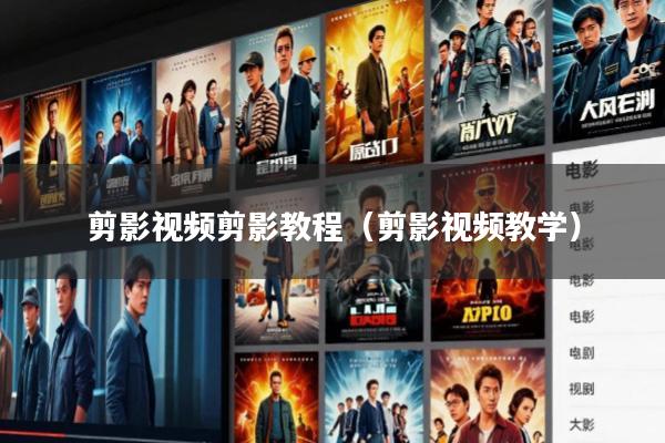 剪影视频剪影教程(剪影视频教学)