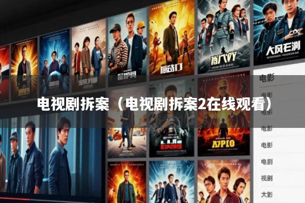 电视剧拆案(电视剧拆案2在线观看)
