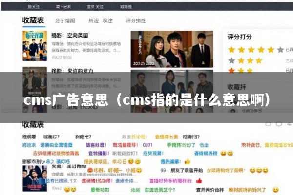 cms广告意思(cms指的是什么意思啊)