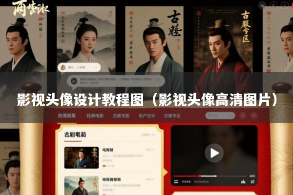 影视头像设计教程图(影视头像高清图片)
