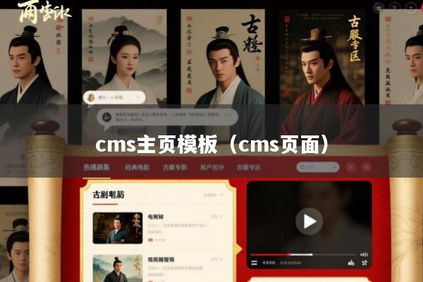 cms主页模板(cms页面)