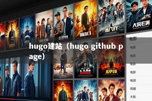 hugo建站(hugo github page)