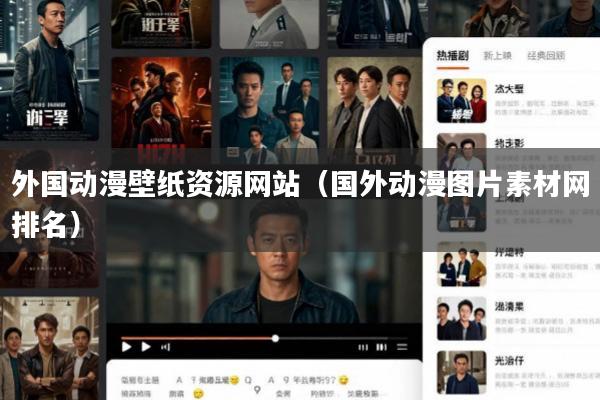 外国动漫壁纸资源网站(国外动漫图片素材网排名)