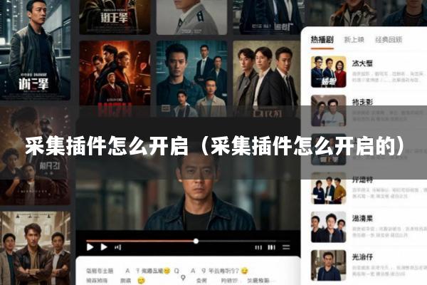 采集插件怎么开启(采集插件怎么开启的)