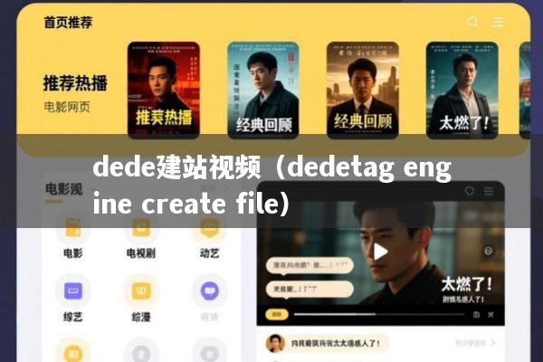 dede建站视频(dedetag engine create file)
