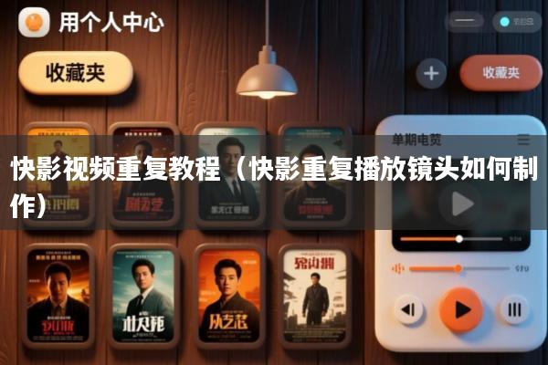 快影视频重复教程(快影重复播放镜头如何制作)